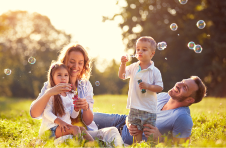 Family with children